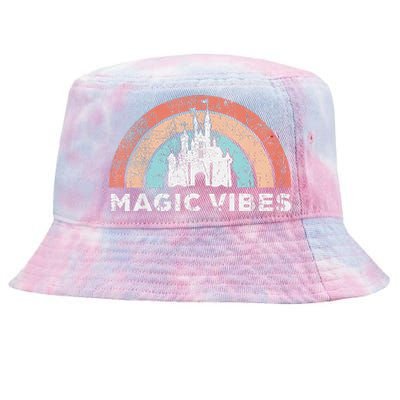 Magic Vibes Cute Vacation Tie-Dyed Bucket Hat