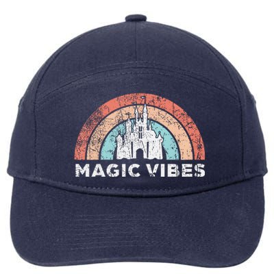 Magic Vibes Cute Vacation 7-Panel Snapback Hat