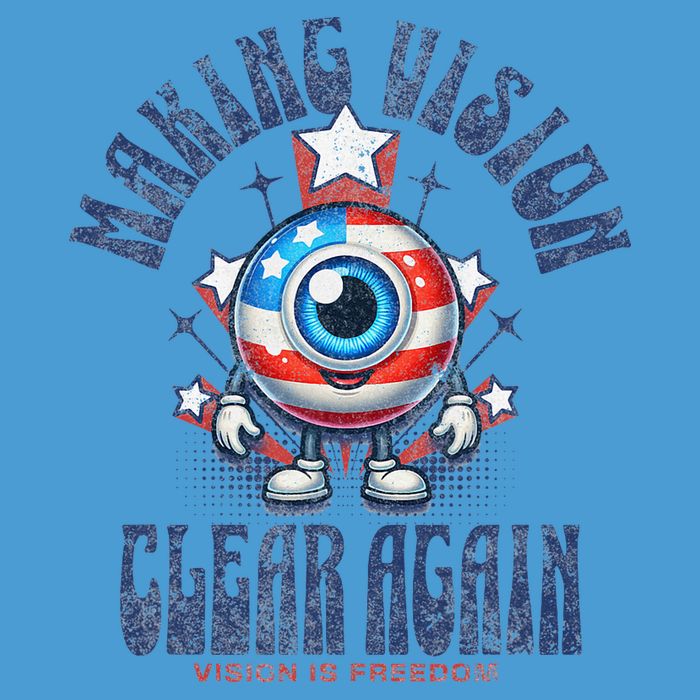 Making Vision Clear Again Funny Eye Tie Dye Hoodie