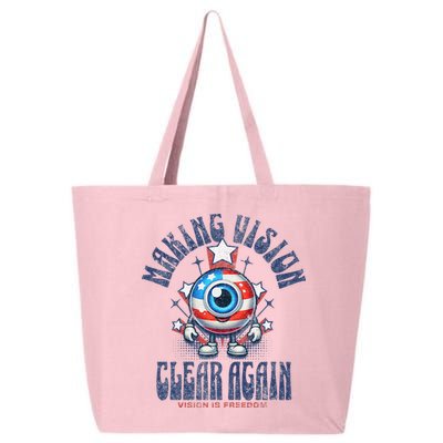 Making Vision Clear Again Funny Eye 25L Jumbo Tote