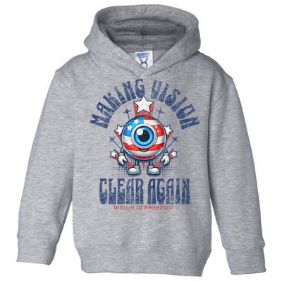 Making Vision Clear Again Funny Eye Toddler Hoodie