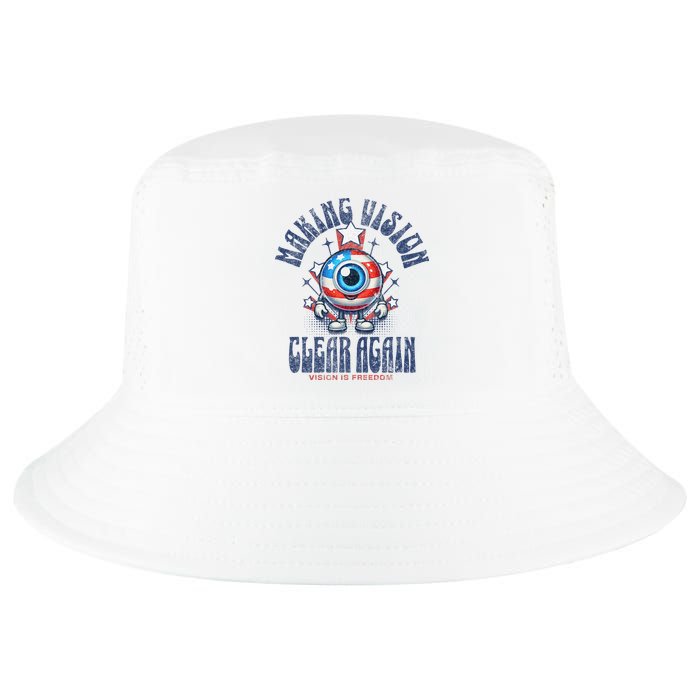Making Vision Clear Again Funny Eye Cool Comfort Performance Bucket Hat