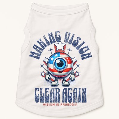Making Vision Clear Again Funny Eye Doggie Tank