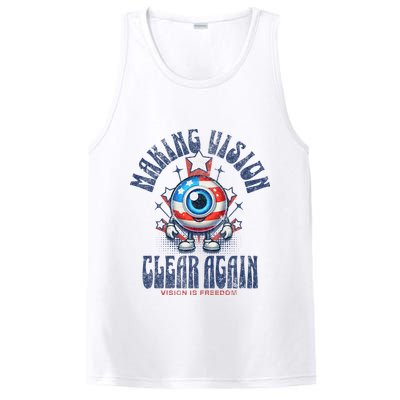 Making Vision Clear Again Funny Eye PosiCharge Competitor Tank