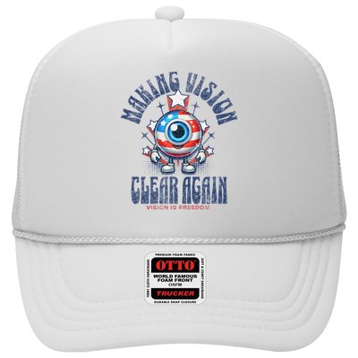 Making Vision Clear Again Funny Eye Trucker Hat