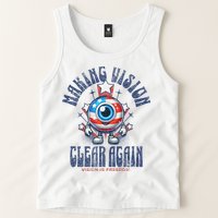 Making Vision Clear Again Funny Eye Tank Top