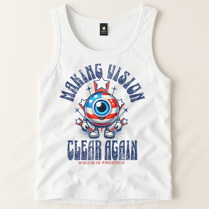 Making Vision Clear Again Funny Eye Tank Top