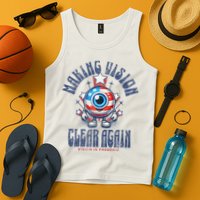 Making Vision Clear Again Funny Eye Tank Top