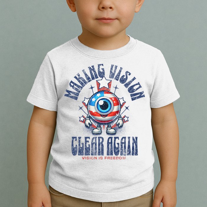 Making Vision Clear Again Funny Eye Toddler T-Shirt