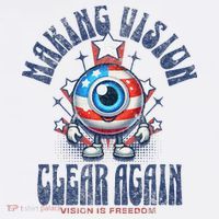 Making Vision Clear Again Funny Eye Crop Top