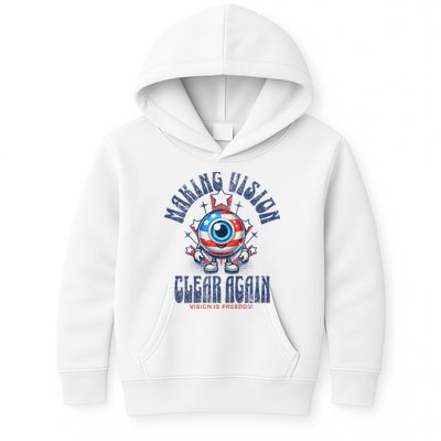 Making Vision Clear Again Funny Eye Kids Hoodie