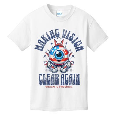 Making Vision Clear Again Funny Eye Kids T-Shirt