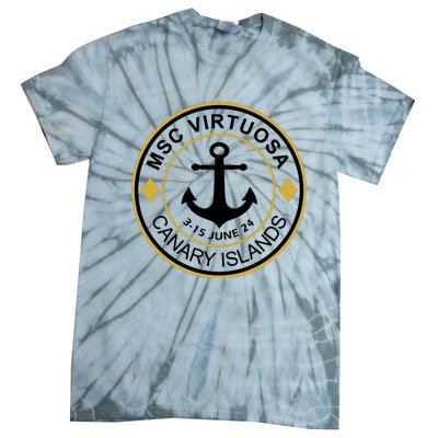 Msc Virtuosa Cruise Sailing Tie-Dye T-Shirt