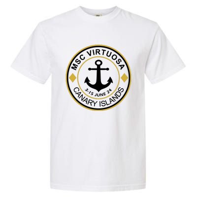 Msc Virtuosa Cruise Sailing Garment-Dyed Heavyweight T-Shirt