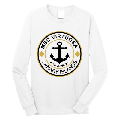 Msc Virtuosa Cruise Sailing Long Sleeve Shirt