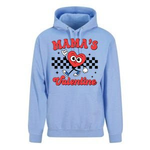 Mamas Valentine Cute Heart Retro Gift Unisex Surf Hoodie