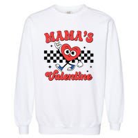 Mamas Valentine Cute Heart Retro Gift Garment-Dyed Sweatshirt