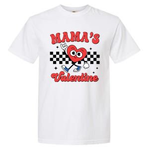 Mamas Valentine Cute Heart Retro Gift Garment-Dyed Heavyweight T-Shirt