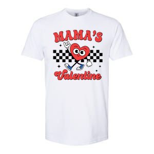 Mamas Valentine Cute Heart Retro Gift Softstyle CVC T-Shirt