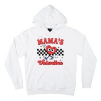 Mamas Valentine Cute Heart Retro Gift Hoodie