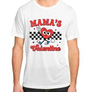 Mamas Valentine Cute Heart Retro Gift Adult ChromaSoft Performance T-Shirt