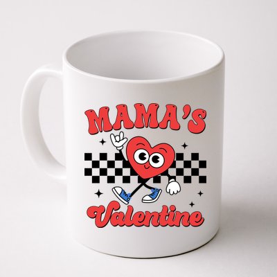 Mamas Valentine Cute Heart Retro Gift Mug