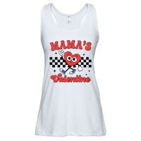 Mamas Valentine Cute Heart Retro Gift Ladies Essential Flowy Tank