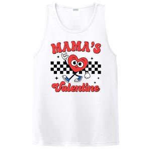 Mamas Valentine Cute Heart Retro Gift PosiCharge Competitor Tank