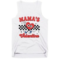 Mamas Valentine Cute Heart Retro Gift Tank Top