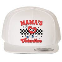 Mamas Valentine Cute Heart Retro Gift Wool Snapback Cap