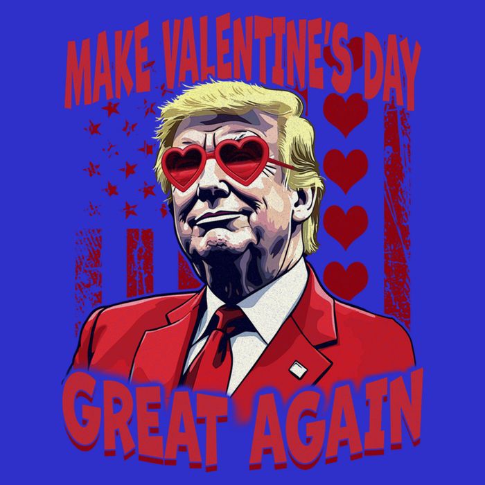 Make Valentines Day Great Again U S Flag Trump Valentines Gift 16 in Basic Backpack