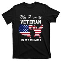 Mom Veterans Day My Favorite Veteran Is My Mommy T-Shirt