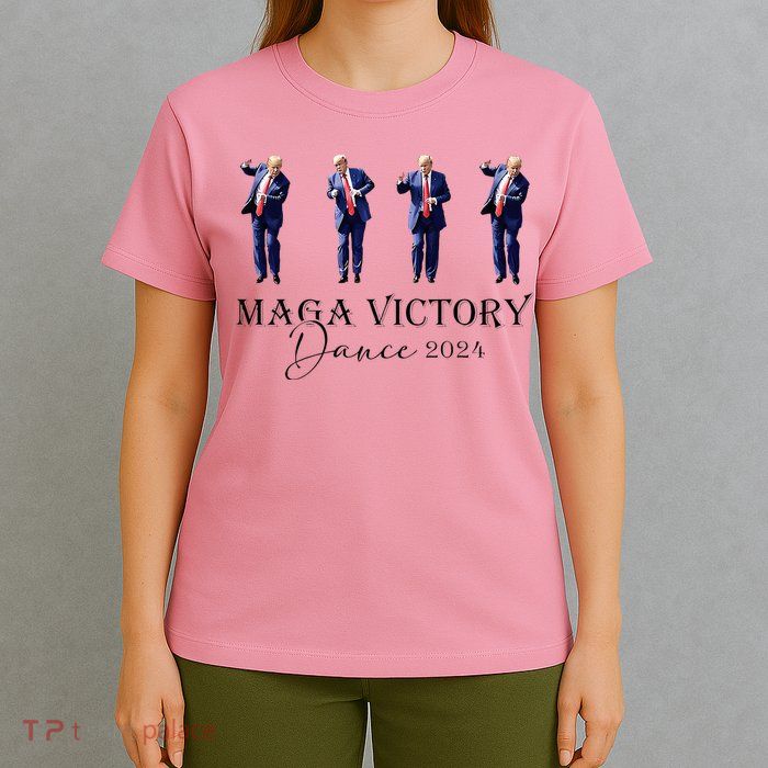 Maga Victory Dance Trump 2024 47th President T-Shirt