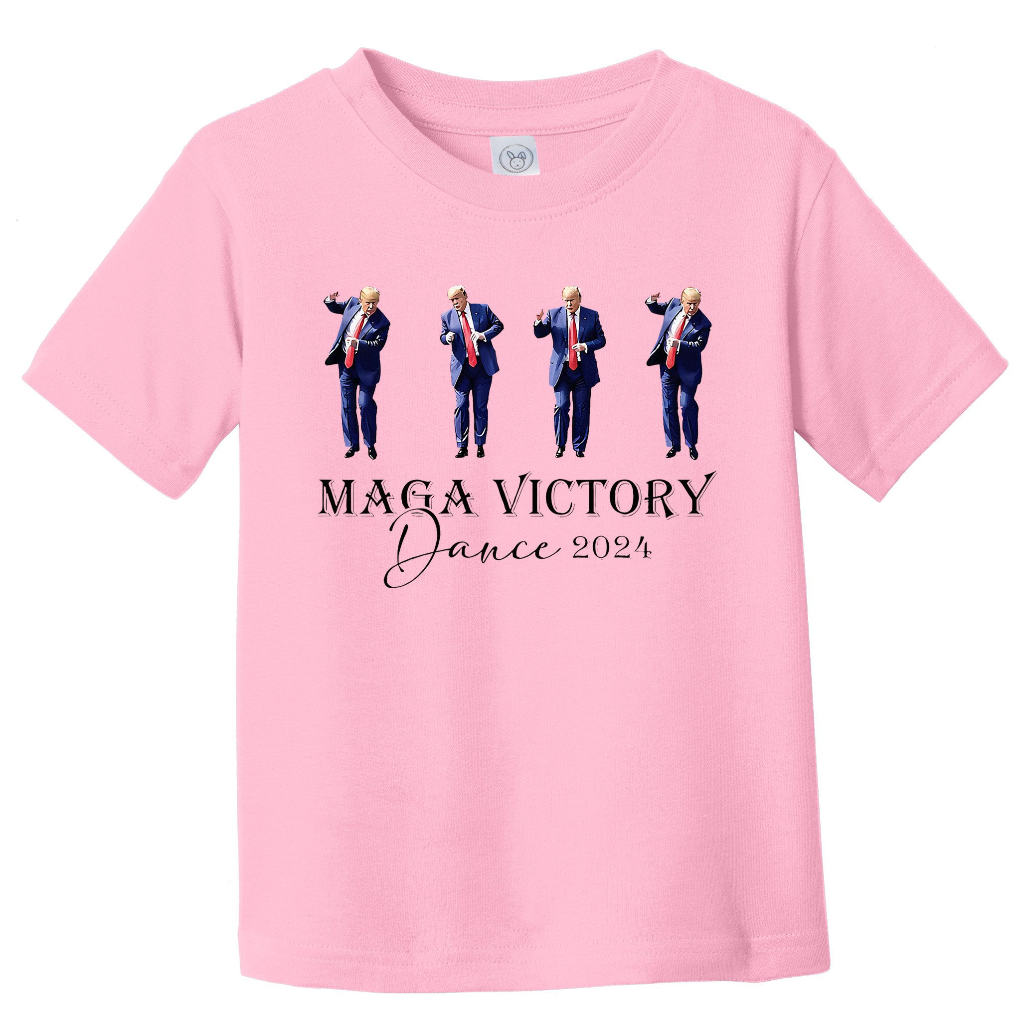 Maga Victory Dance Trump 2024 47th President Toddler T-Shirt