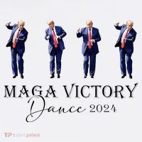 Maga Victory Dance Trump 2024 47th President Tall T-Shirt