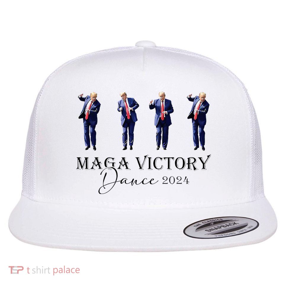 Maga Victory Dance Trump 2024 47th President Flatbill Hat