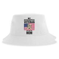 Mother Veterans Day My Favorite Veteran Is My Mom Proud Son Sustainable Bucket Hat