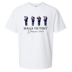 Maga Victory Dance Trump 2024 47th President Sueded Cloud Jersey T-Shirt