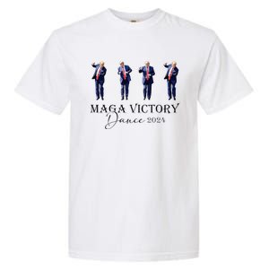 Maga Victory Dance Trump 2024 47th President Garment-Dyed Heavyweight T-Shirt