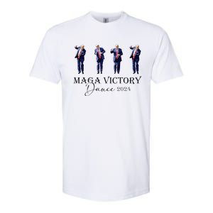 Maga Victory Dance Trump 2024 47th President Softstyle CVC T-Shirt