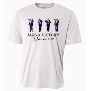 Maga Victory Dance Trump 2024 47th President Cooling Performance Crew T-Shirt