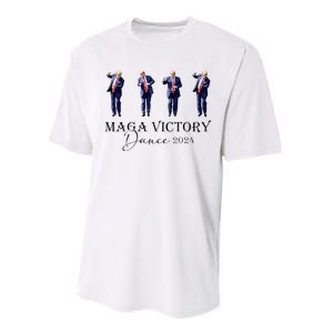 Maga Victory Dance Trump 2024 47th President Performance Sprint T-Shirt