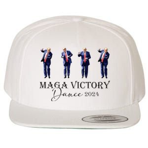 Maga Victory Dance Trump 2024 47th President Wool Snapback Cap