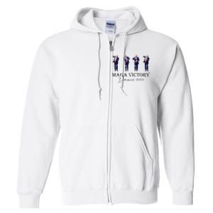 Maga Victory Dance Trump 2024 47th President Full Zip Hoodie