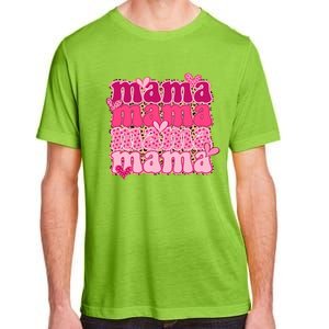 Mama Valentine's Day Gift For Mom Mother's Day Adult ChromaSoft Performance T-Shirt