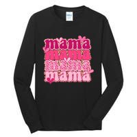 Mama Valentine's Day Gift For Mom Mother's Day Tall Long Sleeve T-Shirt