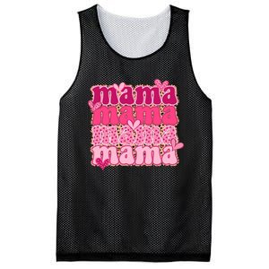 Mama Valentine's Day Gift For Mom Mother's Day Mesh Reversible Basketball Jersey Tank