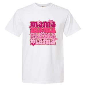 Mama Valentine's Day Gift For Mom Mother's Day Garment-Dyed Heavyweight T-Shirt