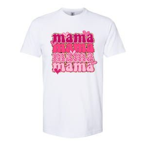 Mama Valentine's Day Gift For Mom Mother's Day Softstyle CVC T-Shirt