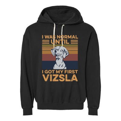 Magyar Vizsla Design For A Magyar Vizsla Owner Garment-Dyed Fleece Hoodie